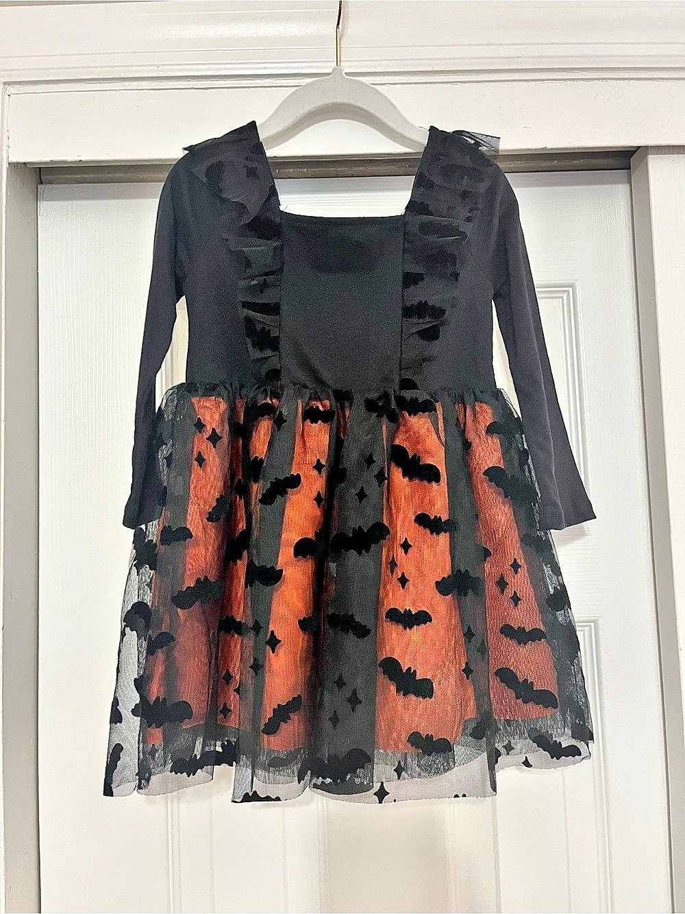 Cat & Jack Halloween Bat Tulle Dress